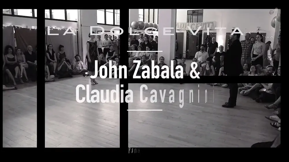 Video thumbnail for John Zabala & Claudia Cavagnini, El ingeniero, Carlos Di Sarli, Milonga Dolce Vita