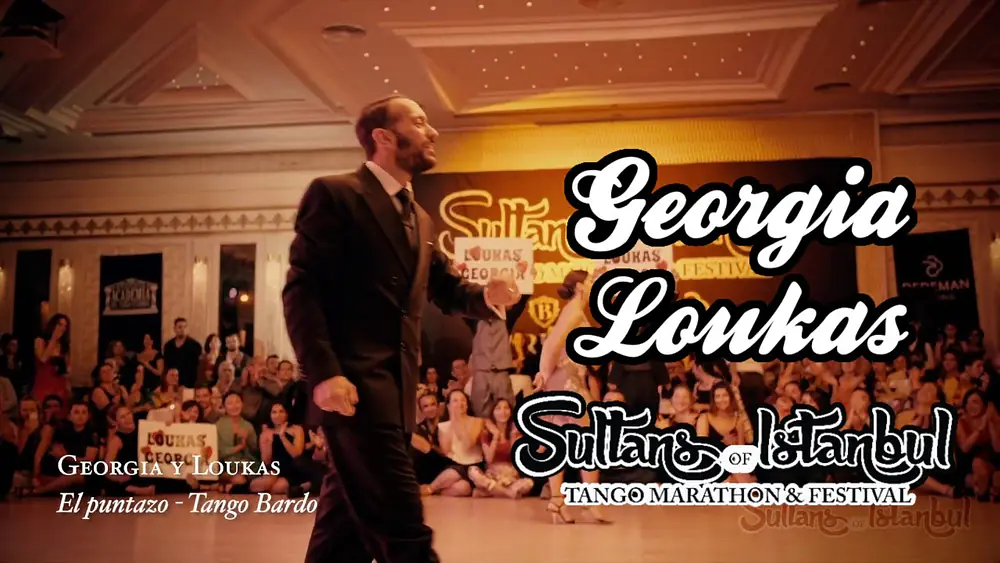 Video thumbnail for Adorables! Georgia Priskou & Loukas Balokas,El Puntazo, Tango Bardo #Sultanstango'19 #georgiayloukas