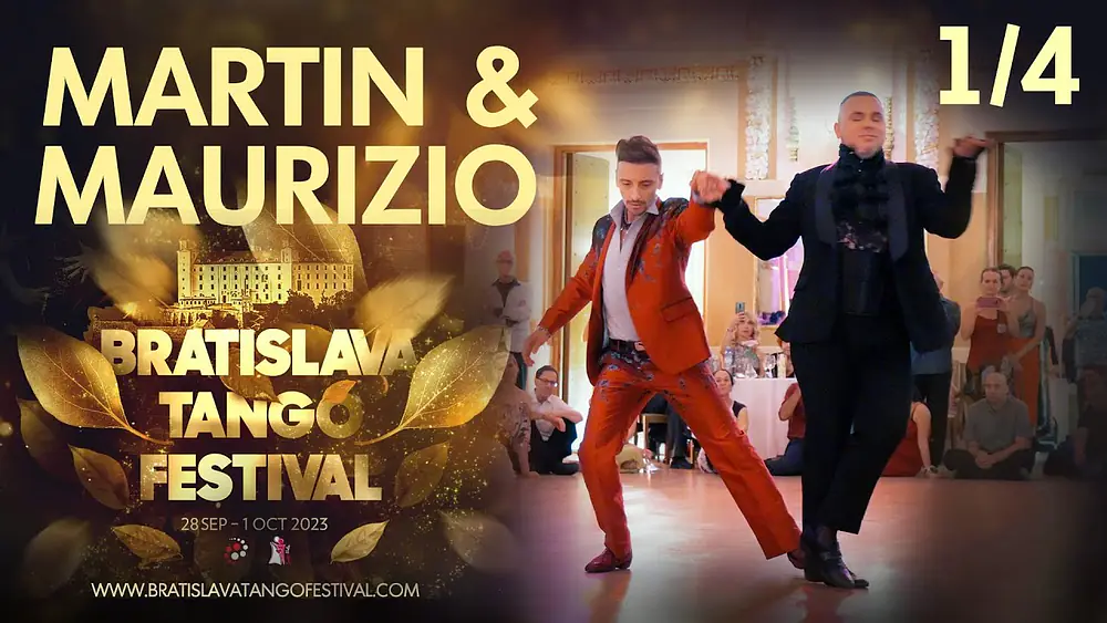 Video thumbnail for Martín Maldonado & Maurizio Ghella @Bratislava Tango Festival 2023  1/4 -Seguir Viviendo Sin Tu Amor
