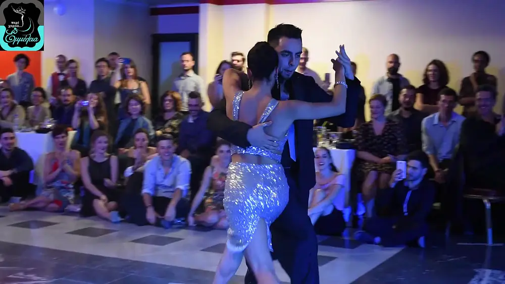 Video thumbnail for Clarisa Aragon & Jonathan Saavedra (5/5) - Bolada de aficionado@15th Tango Fiesta Patras 28/10/2017
