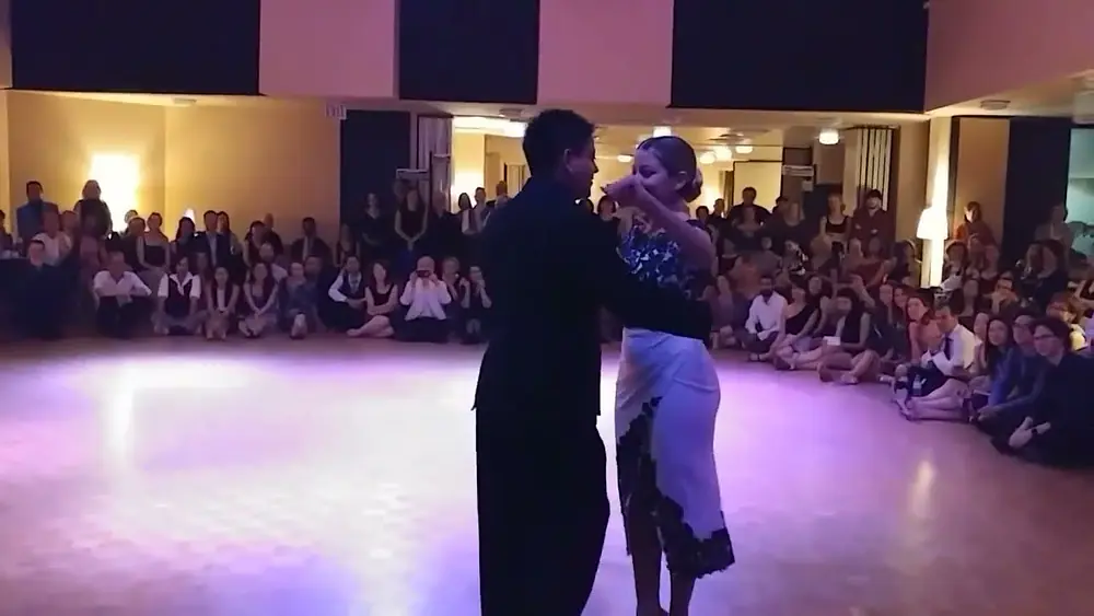 Video thumbnail for Carlitos Espinoza & Noelia Hurtado  2 Turn Up www.reginatangoshoes.com Toronto Tango Experience 2017
