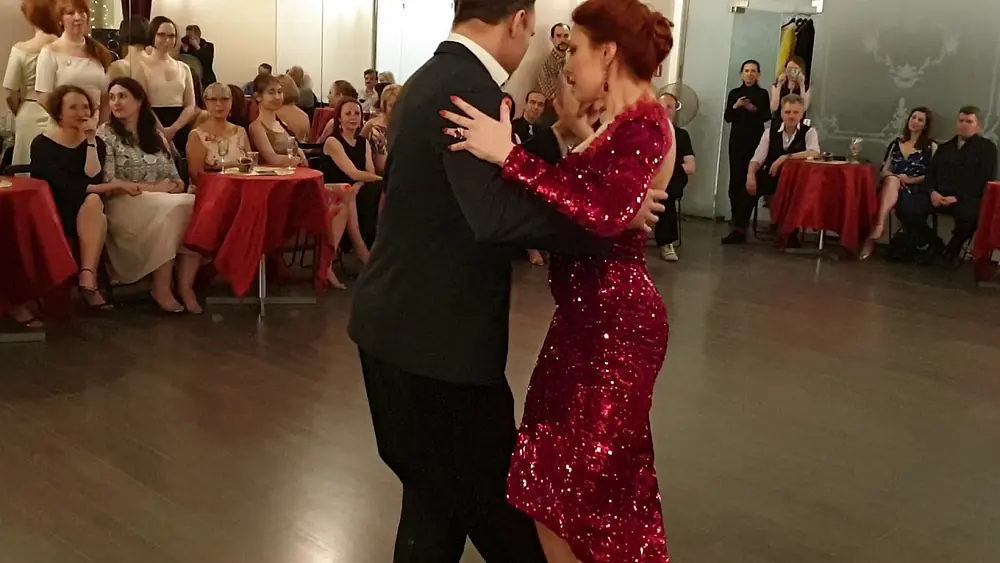Video thumbnail for Nikita Gerdt(Germany) & Karina "Lilu" Dovbush @ Milonga "El Salon" 1/4