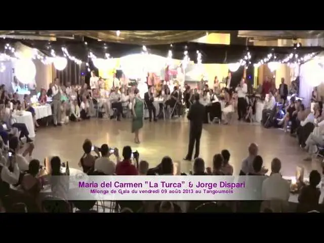 Video thumbnail for Tangoumois 2013 - 002 - Maria del Carmen "La Turca" & Jorge Dispari - Vendredi 09