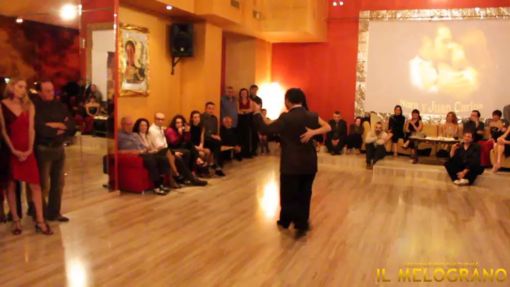 Video thumbnail for MILONGAMELOGRANO Venerdì 23/02/2013 Esibizione di: NORA WITANOWSKY y JUAN CARLOS MARTINEZ