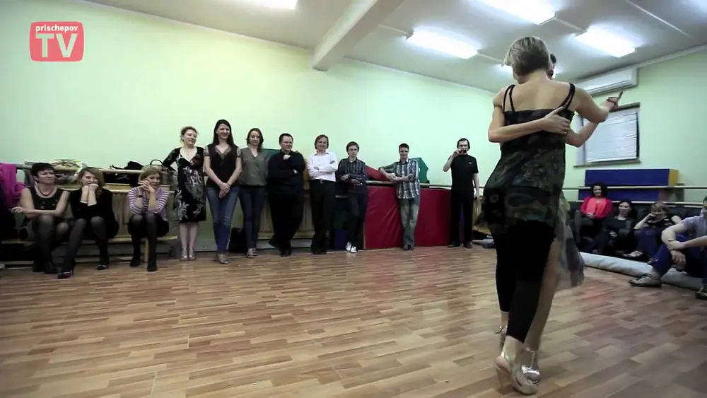 Video thumbnail for Anna Zyuzina & Mila Vigdorova, Moscow, www.tangomio.ru , http://prischepov.ru