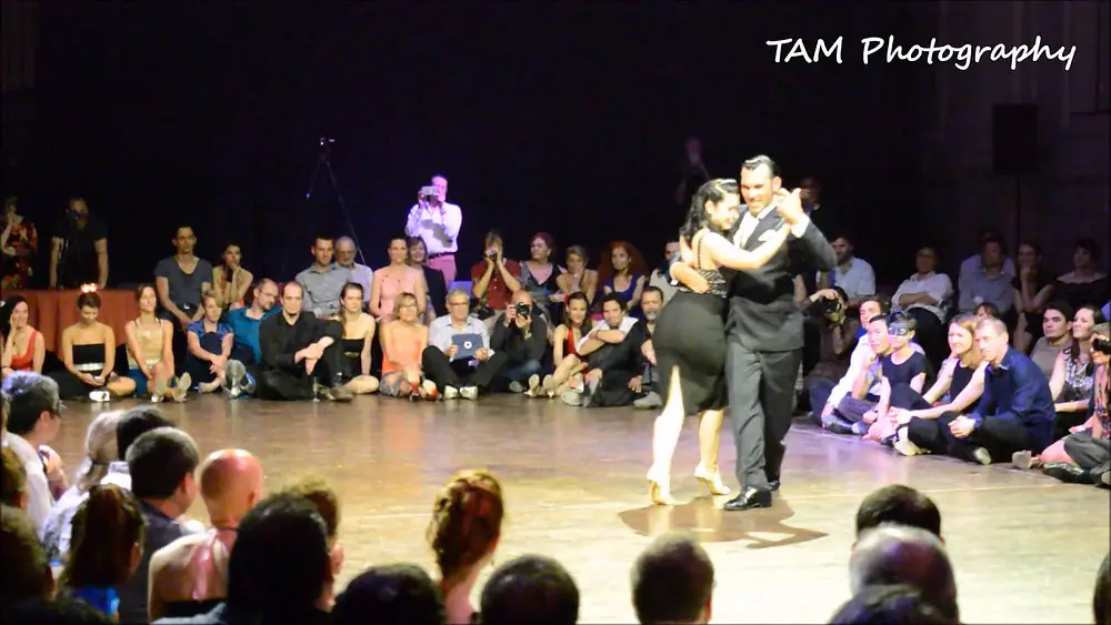 Video thumbnail for Impro: Ariadna Naveira & Anibal Lautaro @Brussels Tango Festival (BTF) 2015
