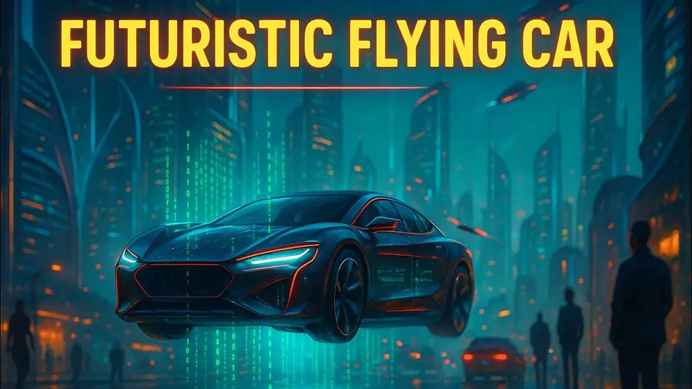 Video thumbnail of Sci-fi✌︎︎ō͡≡o⚡︎⏲ के मद्दद से अबVJLoopFlyingCAR 4K#vechile#flying#flyingcar #SciFiAI#SciFiWorld#loop