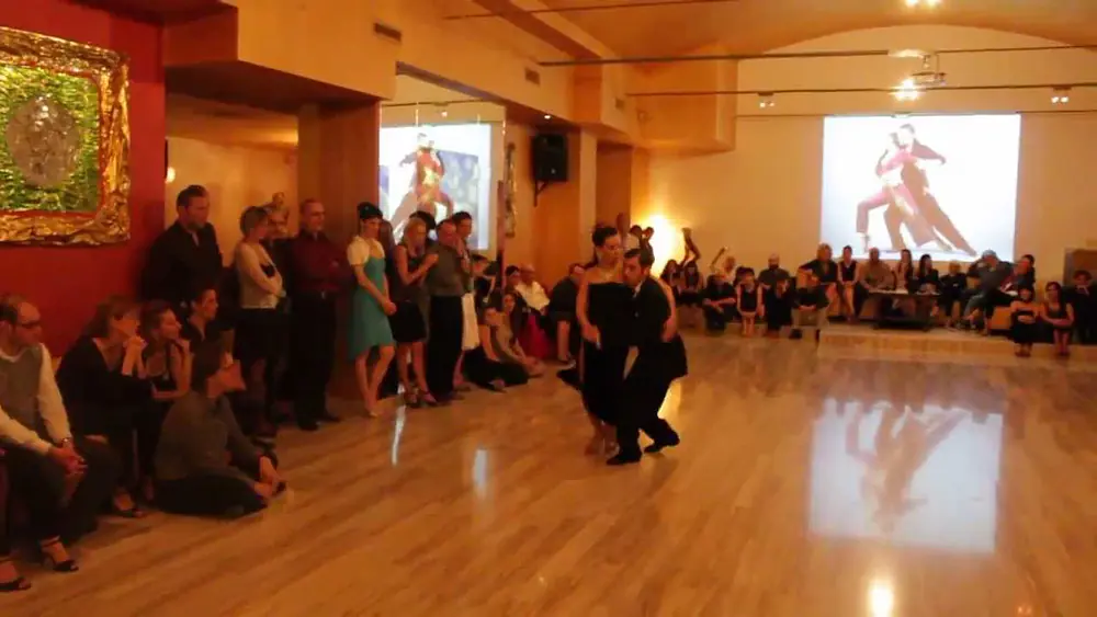 Video thumbnail for MILONGAMELOGRANO PROGETTOTANGO Neri Luciano Piliu e Yanina Valeria Quiñones