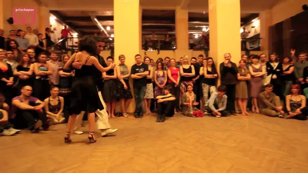 Video thumbnail for Akin Gokkaya and Gulsen Gokkaya 2-2, Tangojunta - Argentine Tango Festival in Moscow