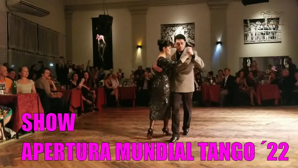 Video thumbnail for Apertura Mundial de Tango. Federico Naveira, Sabrina Masso. Salón Canning, Parakultural milonga