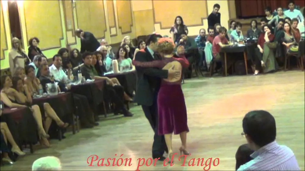 Video thumbnail for ANALIA CARREÑO y LUIS RAMIREZ Bailando el Tango REBELDÍA en YIRA YIRA MILONGA