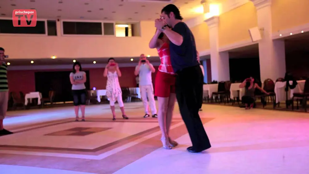 Video thumbnail for Diego Riemer & Maria Belén Giachello (rezume), Tangocamp Greece 2011 - Evia Island