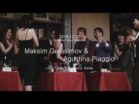 Video thumbnail for [ Tango ] 2019.12.22 - Maksim Gerasimov & Agustina Piaggio - Show No.4