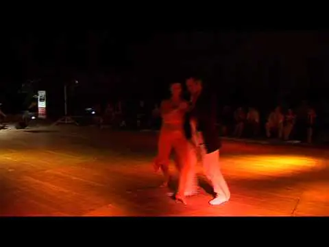 Video thumbnail for 2007 4° Milongueando Tango Festival Daniel Montaño e Francesca del Buono ballano "Nido Gaucho"