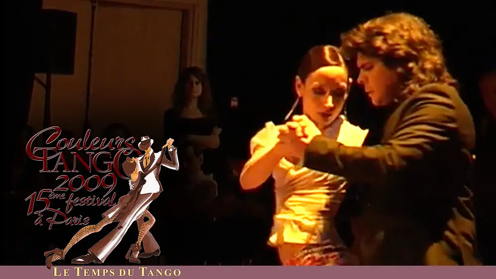 Video thumbnail for Alejandra Hobert et Adrian Veredice - Demasiado Tarde - Couleurs Tango 2009 - Le Temps du Tango
