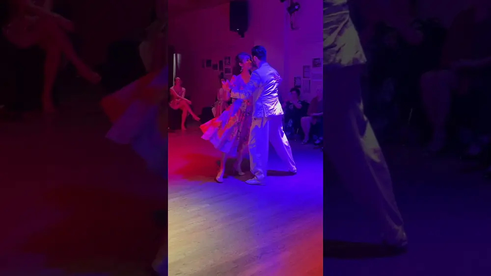 Video thumbnail for Dagny Miller & Iakof Shonsky Vals to "DIchas Que Vivi" by Rodolfo Biagi at La Nacional in NYC 2/3