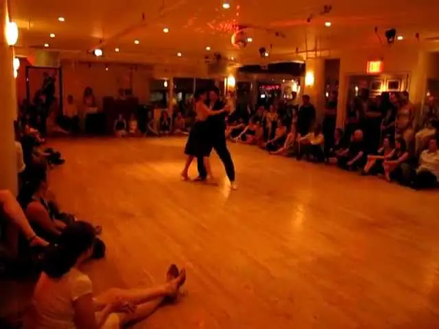 Video thumbnail for Dominic BRIDGE & Maria Elena YBARRA Tango in New York at NOCTURNE - Canaro En Paris