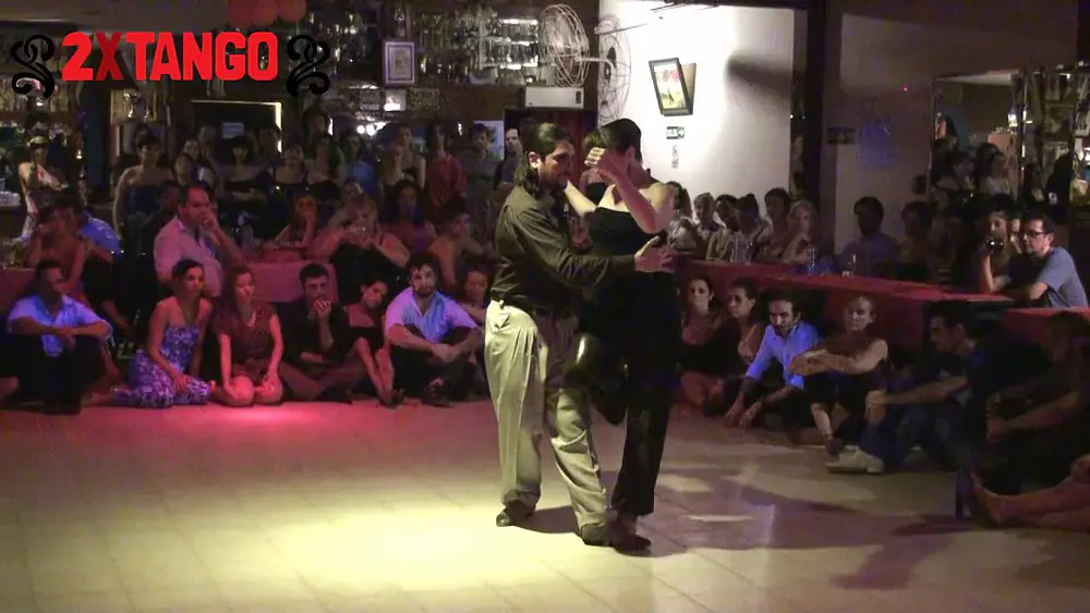 Video thumbnail for Ariadna Naveira y Fernando Sanchez Tango "A Don Agustin Bardi" en Milonga 10 ene 12