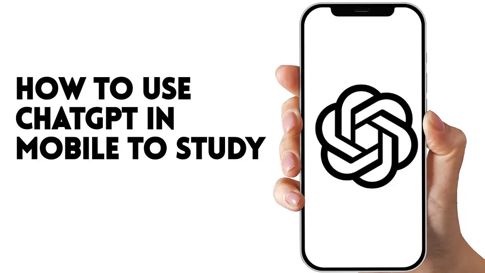 Video thumbnail of HOW TO USE CHATGPT IN MOBILE TO STUDY