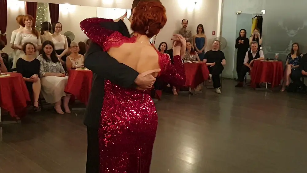 Video thumbnail for Nikita Gerdt(Germany) & Karina "Lilu" Dovbush @ Milonga "El Salon" 2/4