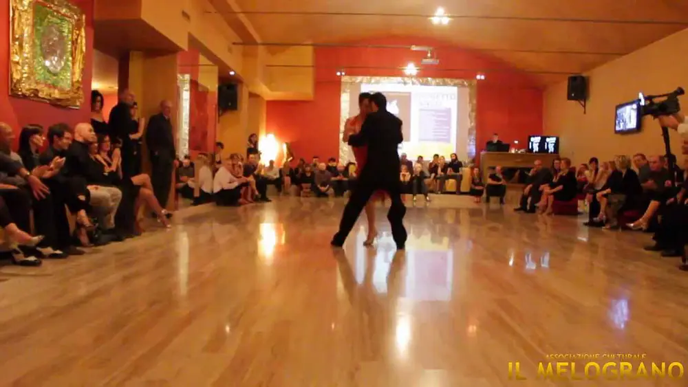 Video thumbnail for MILONGAMELOGRANO Venerdì 15/02/2013 Esibizione di: Neri Luciano Piliu e Yanina Valeria Quiñones