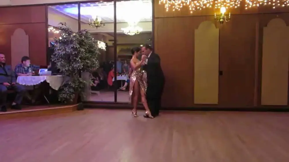 Video thumbnail for JUNIOR CERVILA & GUADALUPE GARCIA performan @ LA MILONGA ROSA ..FRIDAY, SEPTEMBER 11, 2015